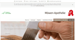 Desktop Screenshot of moewen-apotheke.net