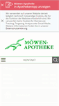 Mobile Screenshot of moewen-apotheke.net